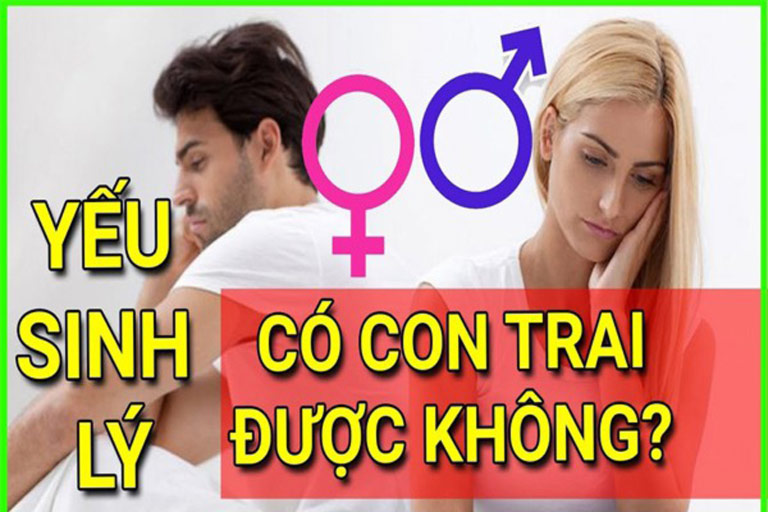 Nam giới yếu sinh lý có con trai được không là thắc mắc của nhiều cặp vợ chồng