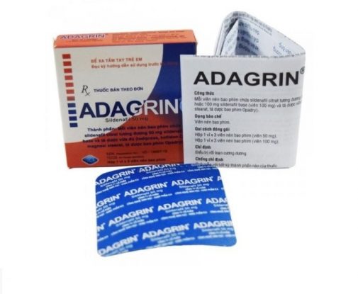 Thuốc điều trị liệt dương Adagrin