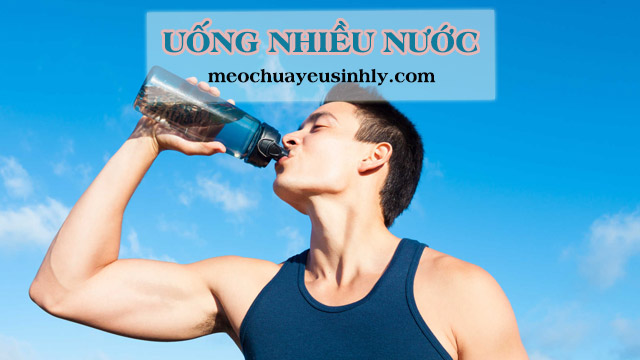 Uống nhiều nước lọc giúp phòng ngừa bệnh thận yếu