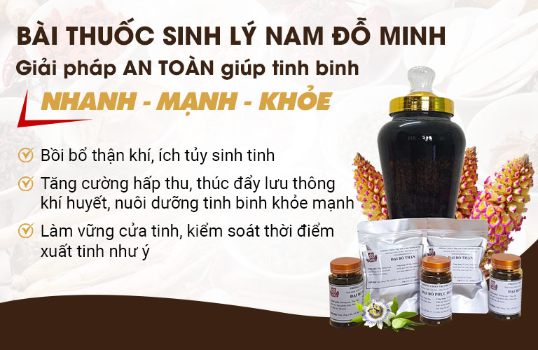 Sinh Lý Nam Đỗ Minh giúp nâng cao sung mãn, hừng hực khí thế "yêu"