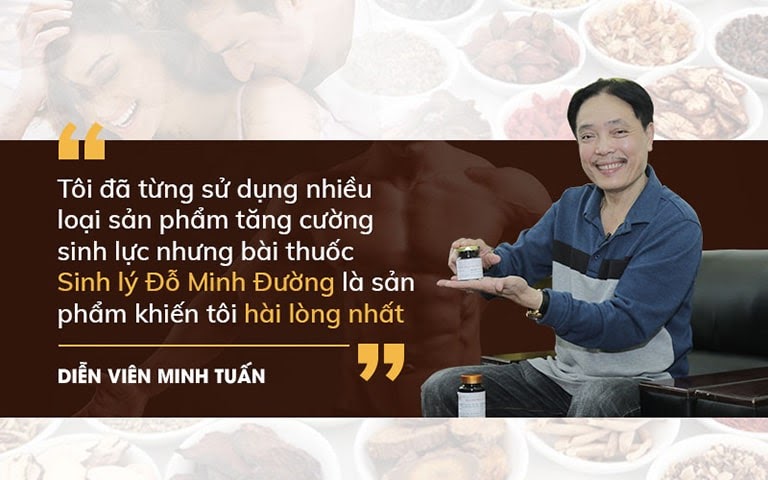 Nghệ sĩ Minh Tuấn chia sẻ hiệu quả bài thuốc