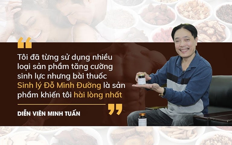 Nghệ sĩ Minh Tuấn chia sẻ hiệu quả bài thuốc 