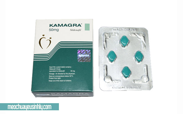 Tác dụng phụ khi dùng thuốc Kamagra