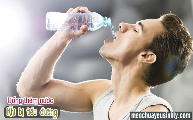 Uống thêm nước khi tiểu đường
