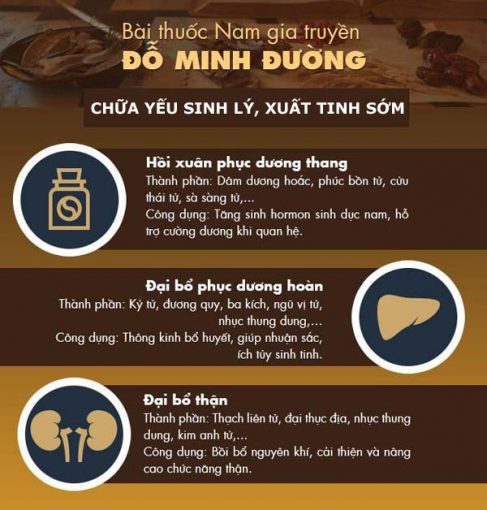 Thuốc yếu sinh lý Đỗ Minh Đường